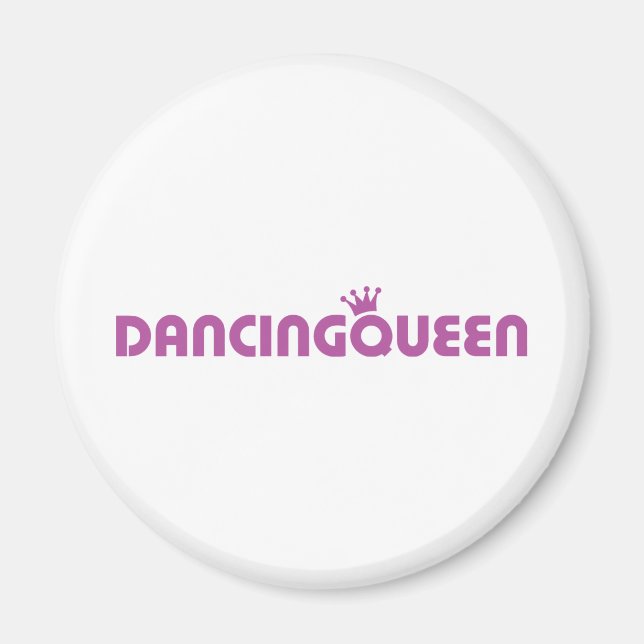 dancing queen icon magnet (Front)