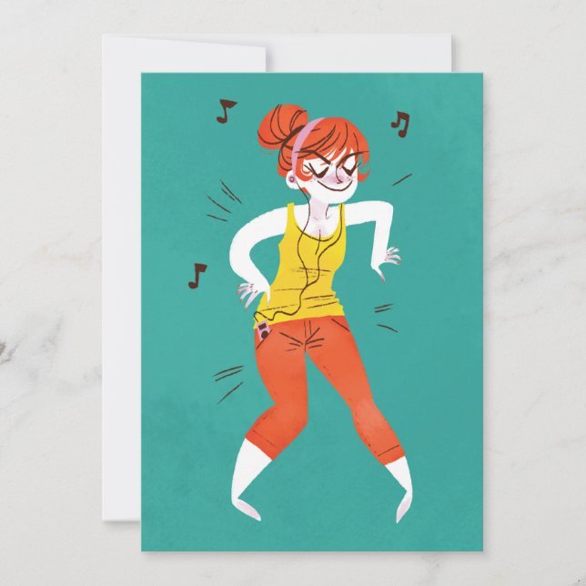 Dancing Queen Invitation (Front)