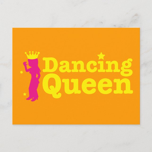 Dancing Queen Postcard (Front)