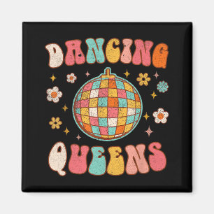 Dancing Queen Retro Bridesmaids 70’s Disco Bachelo Magnet