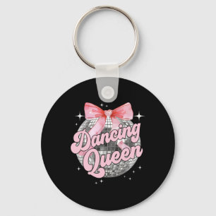 Dancing Queen Shirt Dancing 70s 80s Women Girl  Keychain