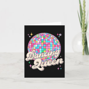 Dancing Queen Shirt Vintage Dancing 70s Women Girl Card