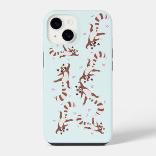 Dancing Raccoon Breakdance Vibes – Cute Animal Str iPhone 14 Case