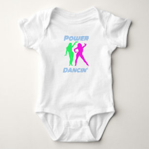 Dancing - Retro Power Dancin 'Girls Baby Bodysuit