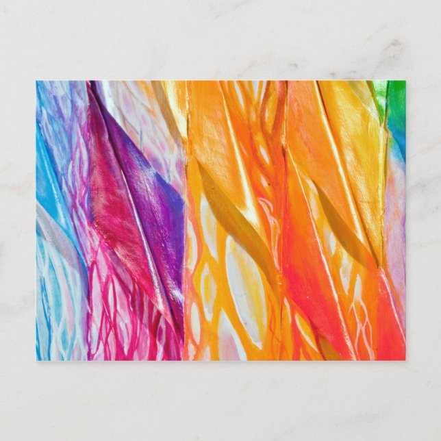 Dancing Ribbon Nebula Postcard (Front)