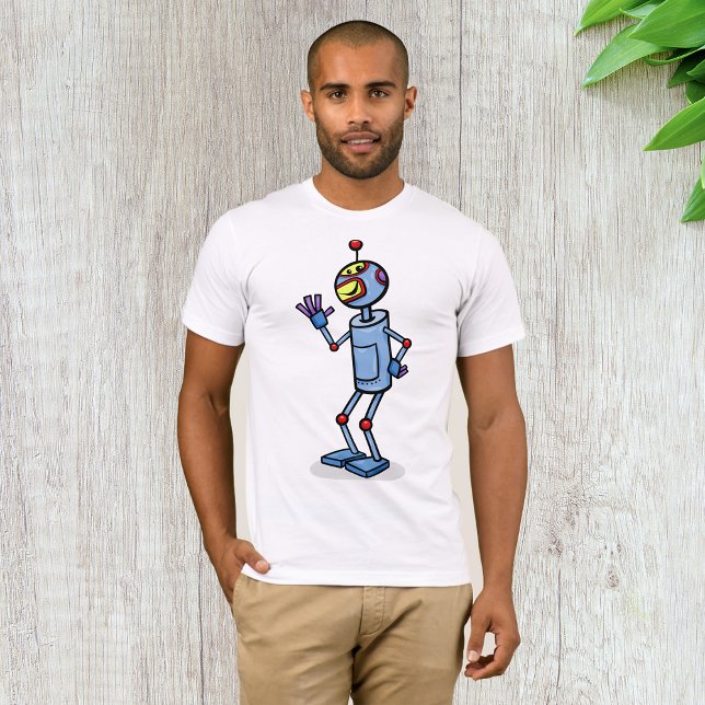 Dancing Robot Mens T-Shirt (Creator Uploaded)