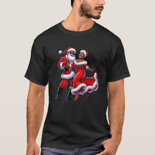 Dancing Santa and Mrs Claus  T-Shirt