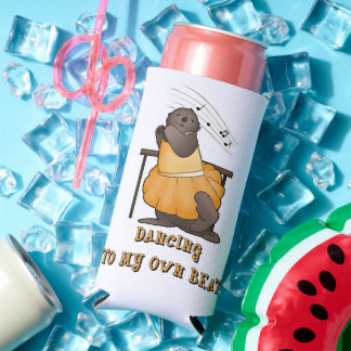 Dancing Sea Otter Drink Cooler