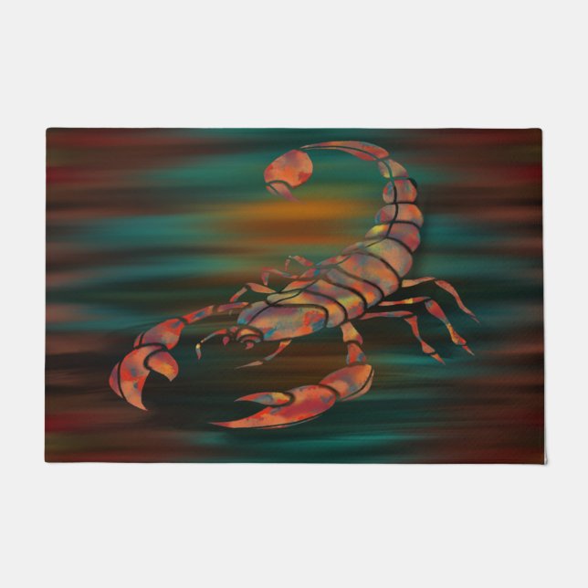 Dancing Shadows Of The Scorpion King Doormat (Front)