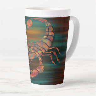 Dancing Shadows Of The Scorpion King Latte Mug