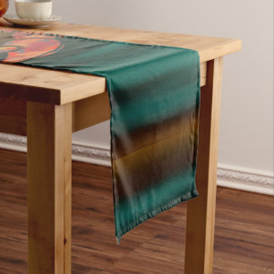 Dancing Shadows Of The Scorpion King Short Table Runner
