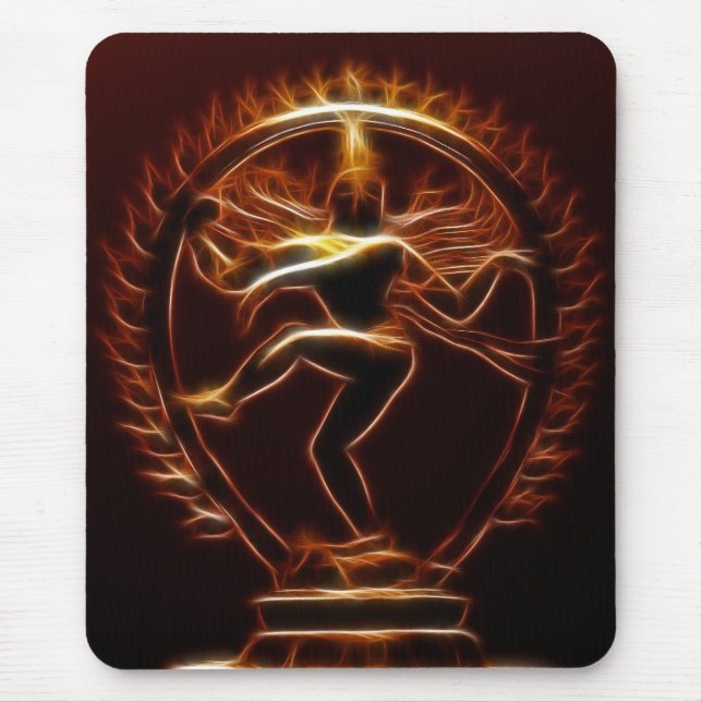 Dancing Shiva Mouse Pad (Front)