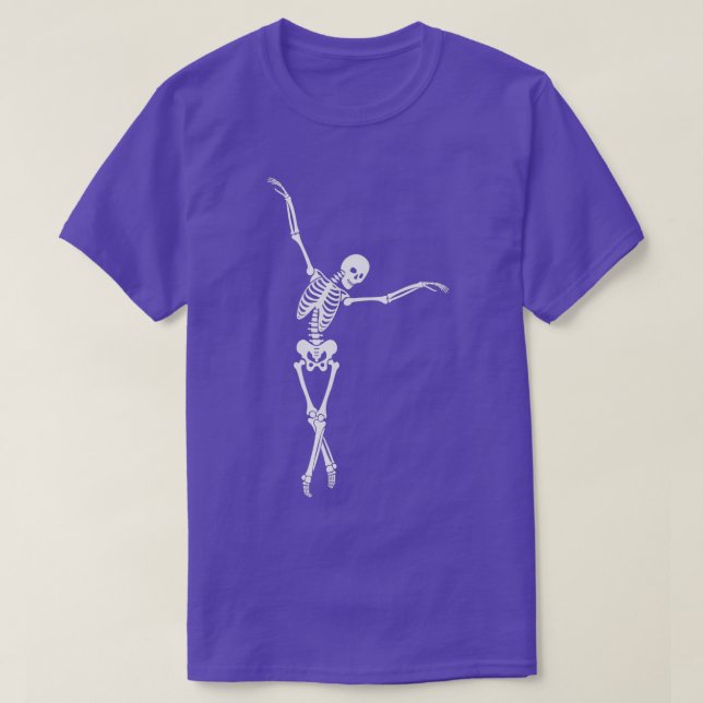 Dancing Skeleton 5 T-Shirt (Design Front)