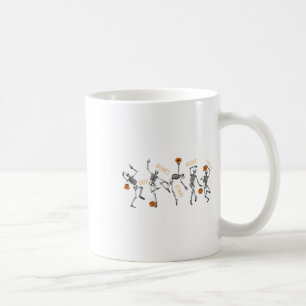 Dancing Skeleton Bible Verse Dry Bones Come Alive  Coffee Mug