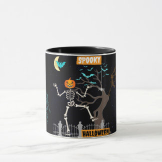Dancing Skeleton Coffee Cup