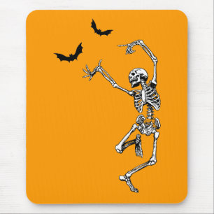 Dancing Skeleton Mouse Pad