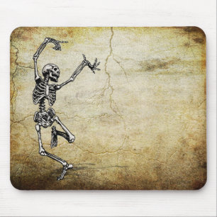 Dancing Skeleton Mouse Pad