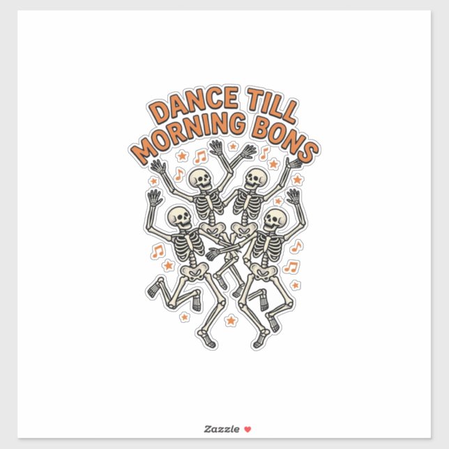 Dancing Skeleton Shirt Vintage Funny Bone Dance Ar (Sheet)