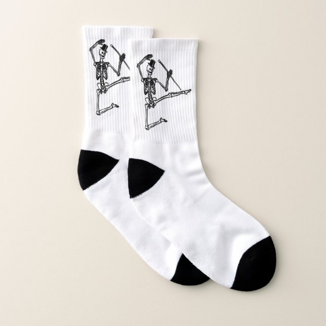 Dancing Skeleton Socks (Pair)