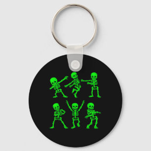 Dancing Skeletons Dance Challenge Girl Boys Kids H Keychain