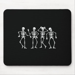 Dancing Skeletons Halloween Dance Challenge Boys G Mouse Pad