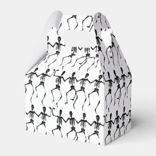 Dancing Skeletons Halloween Favor Box