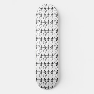 Dancing Skeletons Halloween Thunder_Cove Skateboard
