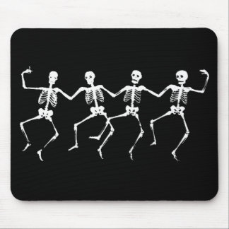 Dancing Skeletons II Mouse Pad