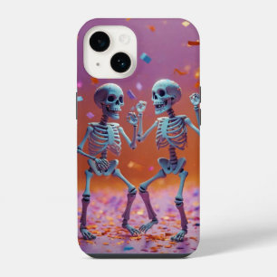 Dancing Skeletons iPhone 14 Case