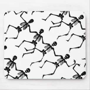Dancing Skeletons Mouse Pad