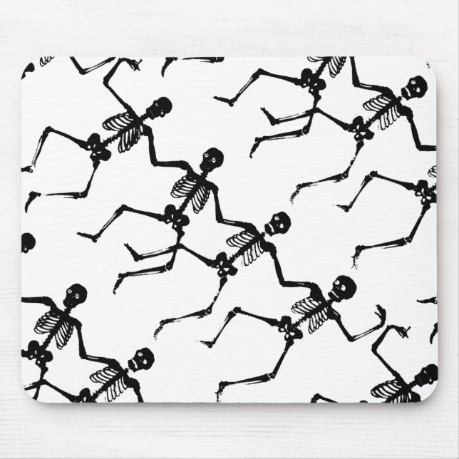 Dancing Skeletons Mouse Pad (Front)