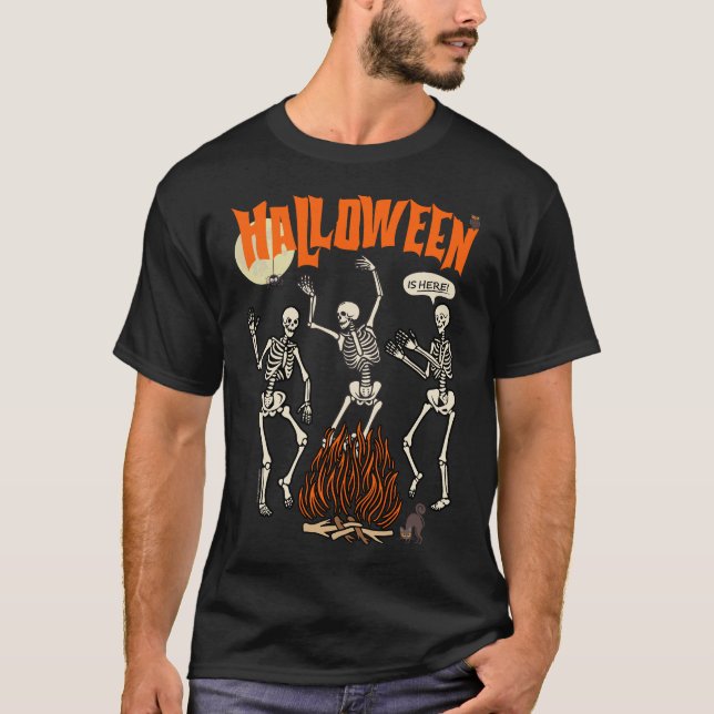 Dancing Skeletons T-Shirt (Front)