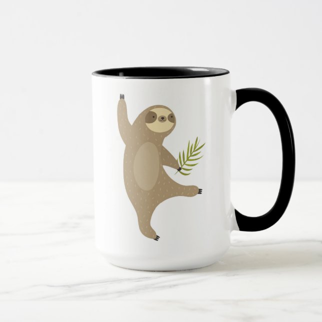 Dancing Sloth | Why Not? Mug (Right)