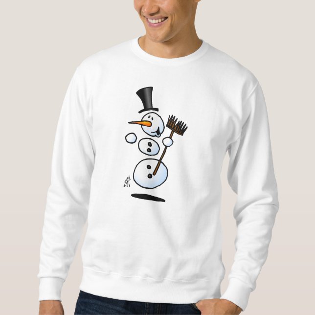Dancing snowman sweatshirt (Front)