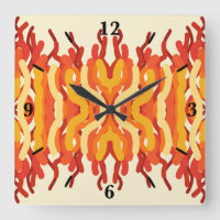 Dancing Sunburst Pop Of Colour Abstract Art