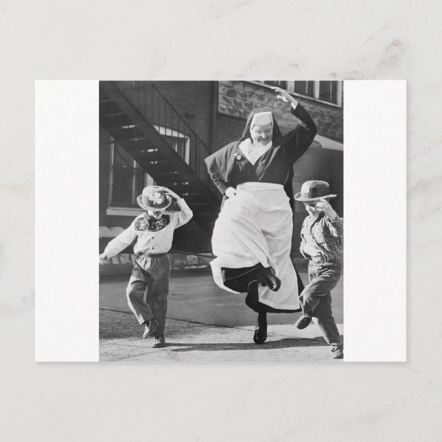 Dancing the day away postcard (Front)