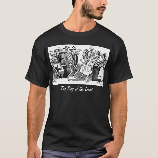 "Dancing the Jarabe in the Other World" T-Shirt (Front)