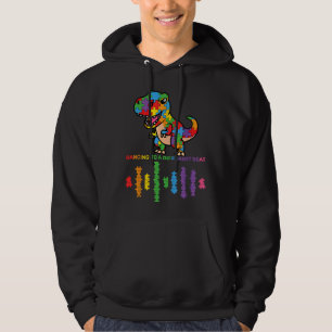 Dancing To A Different Beat Kids Autism Spectrum D Hoodie