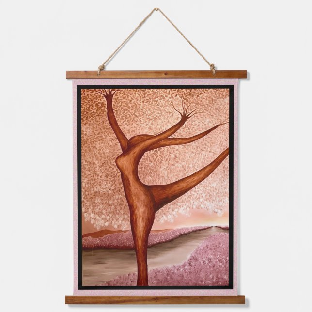 Dancing Tree Hanging Tapestry (Front)