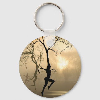 Dancing Trees Keychain