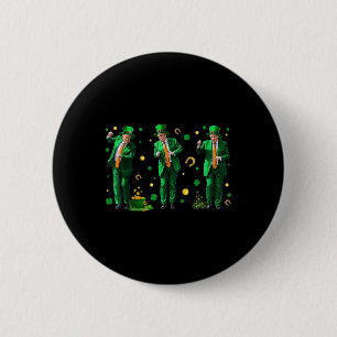 Dancing Trump St. Patricks Day , Uni-adults, 2 Inch Round Button