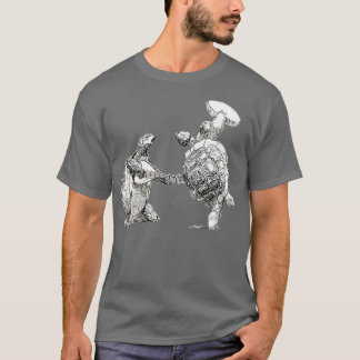 Dancing Turtles Terrapin  T-Shirt