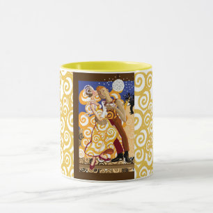 Dancing under the mirrorball mug