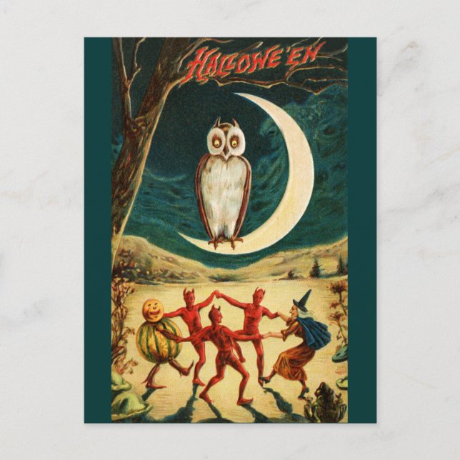 Dancing under the Moon Postcard (Front)