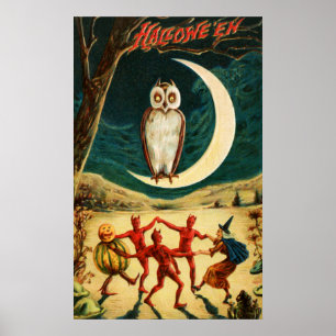 Dancing under the Moon Poster