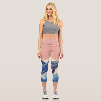 Dancing Whale Capri Legging