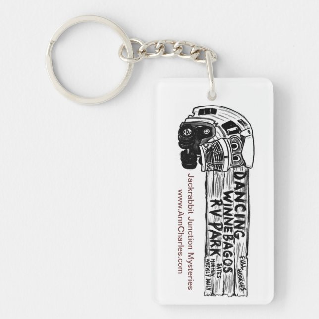Dancing Winnebago Key Chain (Front)