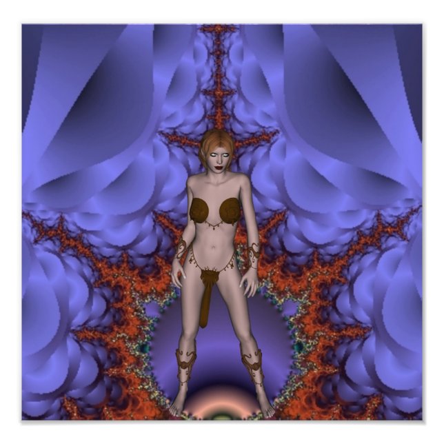 Dancing with chaos photo print (Front)