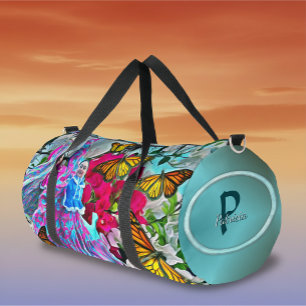 Dancing with Flowers & Butterflies PV01 Duffle Bag