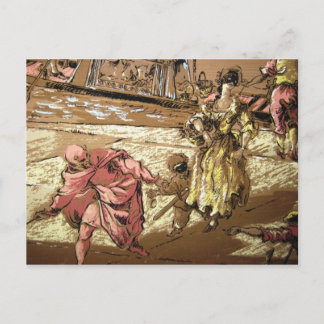 Dancing with the Devil Postcard